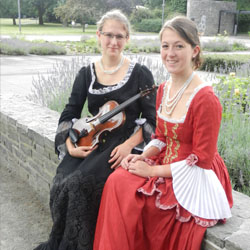 Mit meiner Schwester Hanna